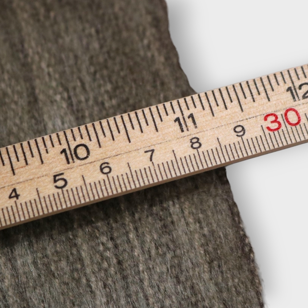 Alpaca Wool Scarf Shupaca Golden Dust Womens Fringed Stripped Heather Soft - Picture 10 of 11